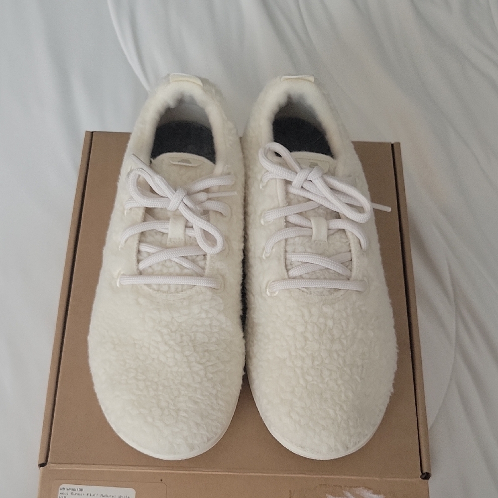 Allbirds Women's White Fleece Sneakers